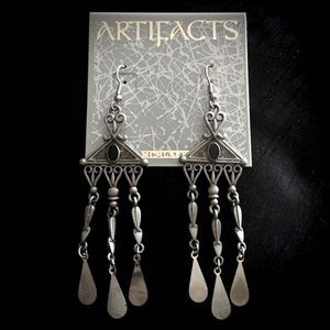 Vintage Edwardian Artifacts Chandelier Earrings